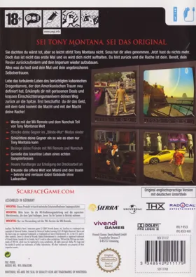 Scarface - The World Is Yours box cover back
